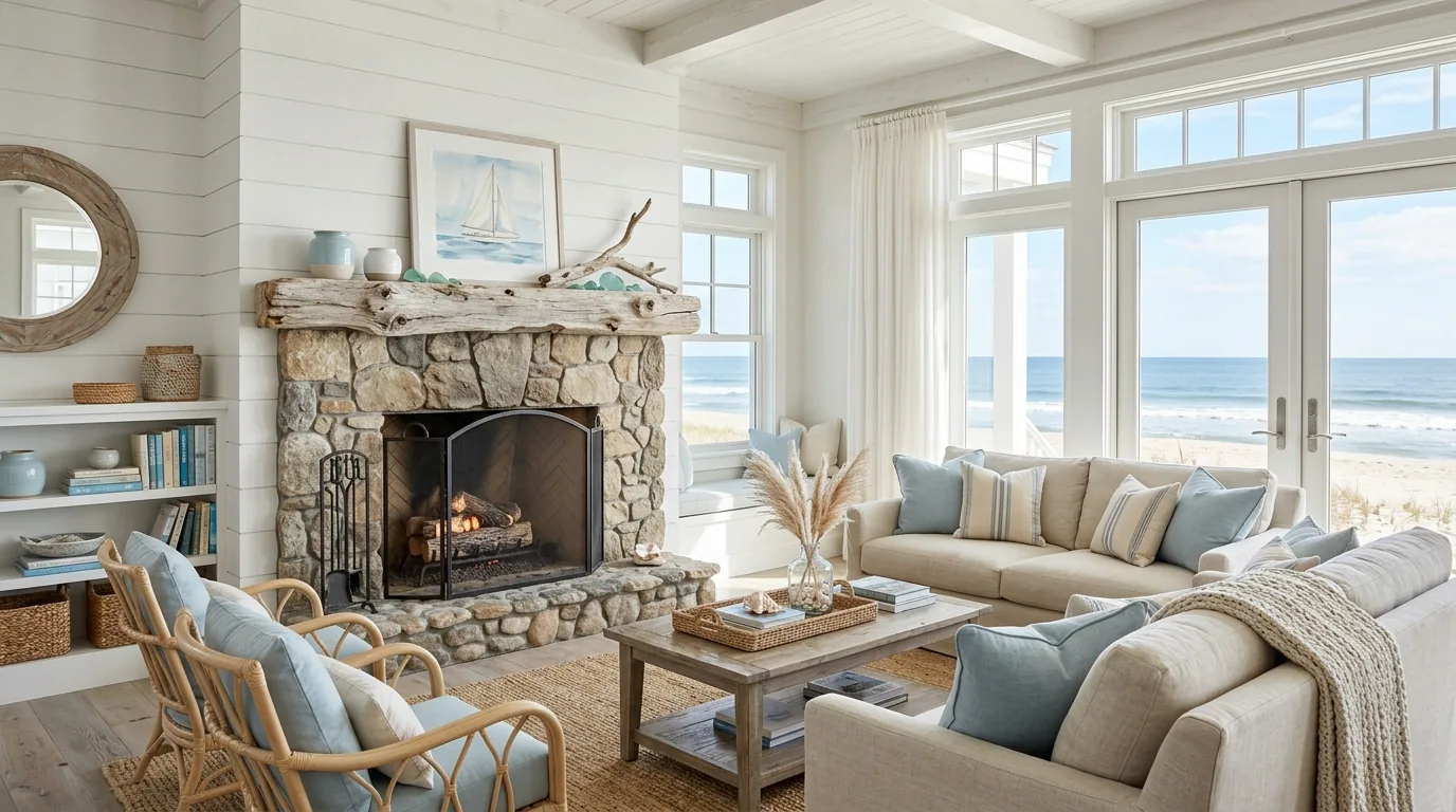 Use books to create height variation